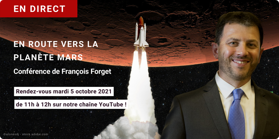 À voir ou à revoir ! "En route vers la planète Mars", une conférence de François Forget devant les lycéens