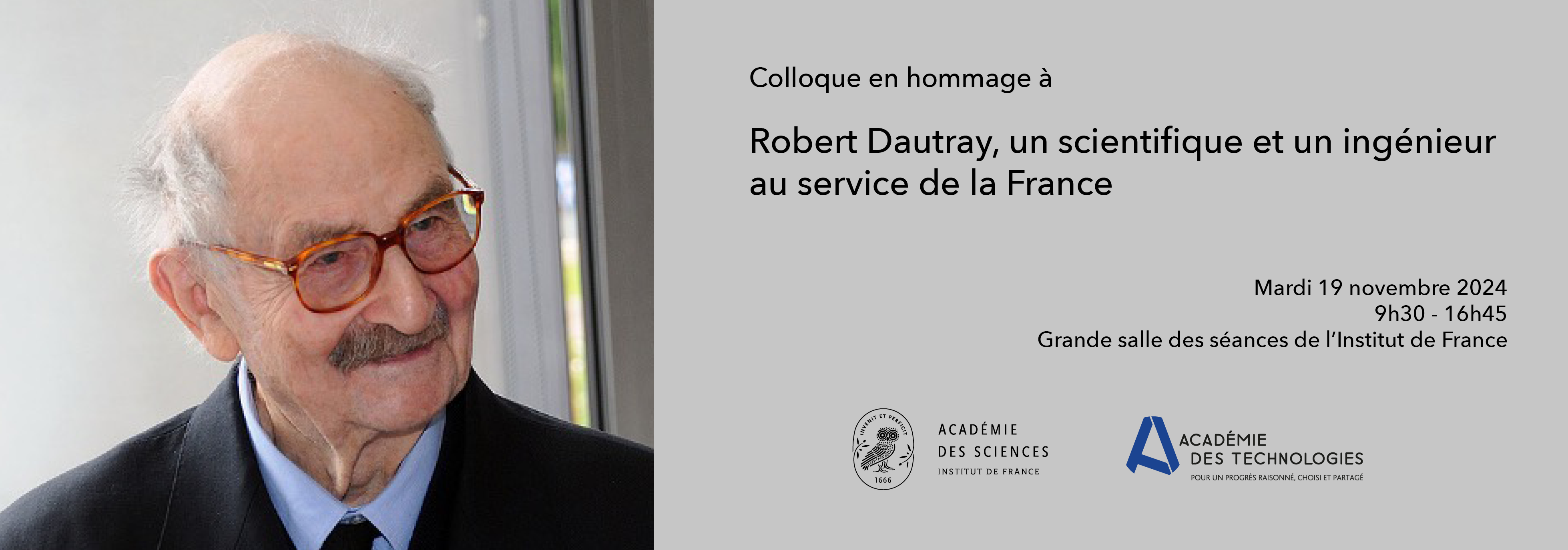 Colloque sur Robert Dautray